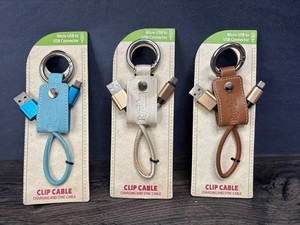 Revelation Micro USB Clip Cable Sets, 3 Total - New