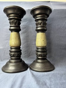 Decorative Candlesticks, 2 Total