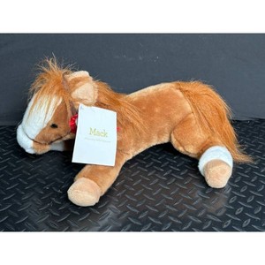 Wells Fargo Mack Toy Pony Plush Stuffed Animal � BrownWhite