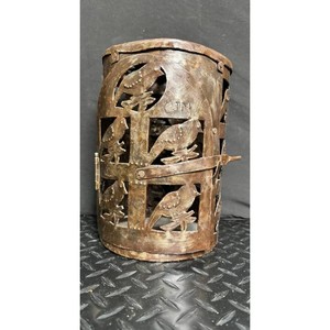 Wooden Bird Cage Keepsake Box � Ornate Carved Display Container