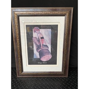 Vintage Advertising Print - Grape Shot Bar Poster Art - 1915