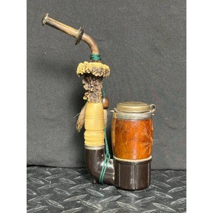 Bruce C. Wood & Metal Pipe Tobacco Jar � 2026-07-03 Intake