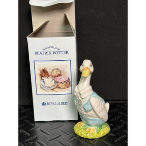 Royal Albert Beatrix Potter Duck Figurine � Hand Painted Ceramic Decor