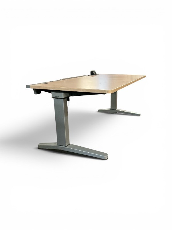 Steelcase Ology Height-Adjustable Power Desk Retail $999  height-adjustable desk