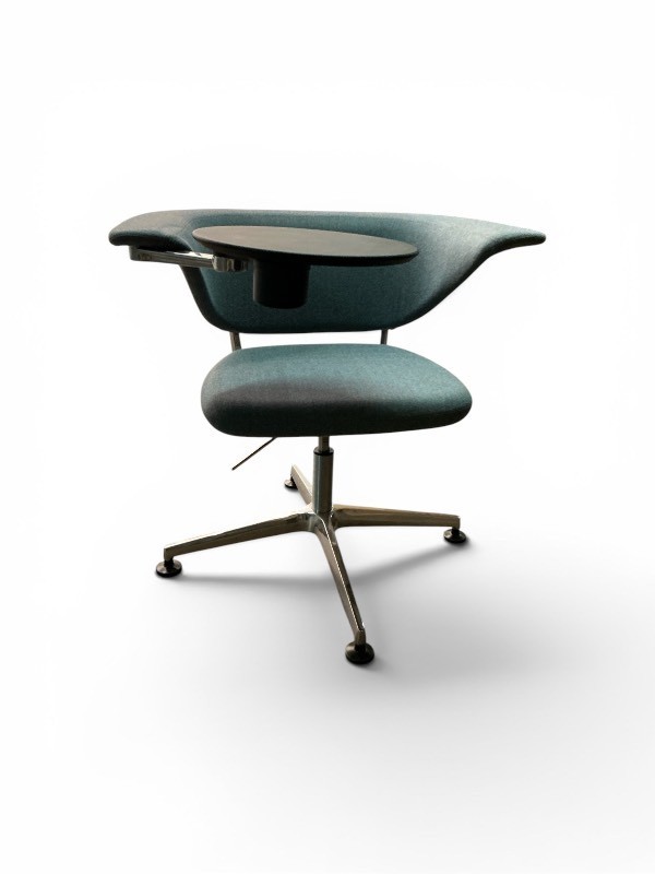 Gray Allermuir Scholes Tablet Chair Retails New for $1,800
