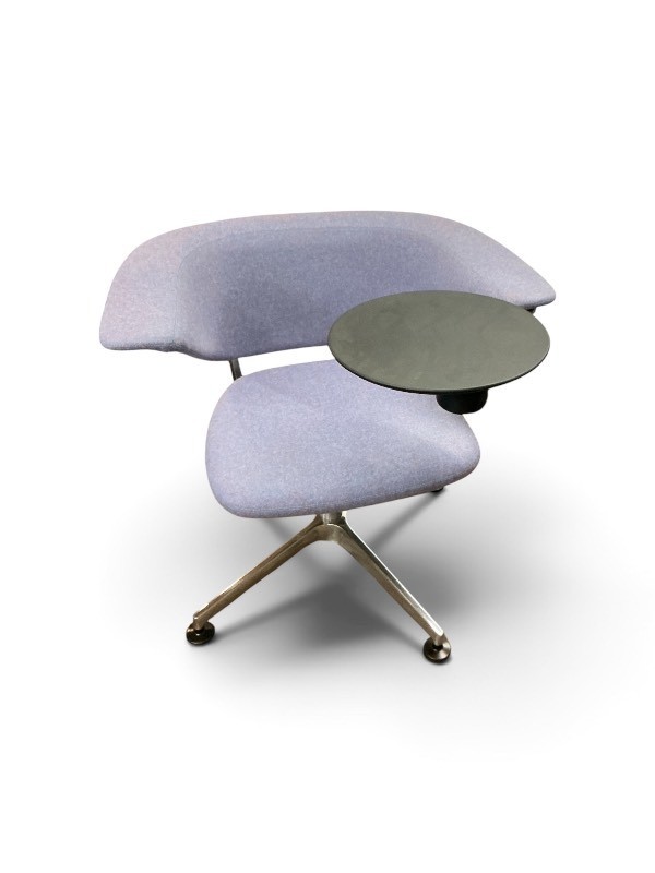 Purple Allermuir Scholes Tablet Chair Retails New for $1,800