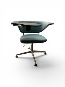 Gray Allermuir Scholes Tablet Chair Retails New for $1,800