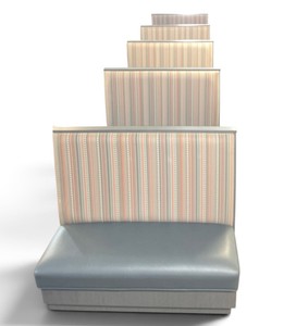 Set of 5 Back-to-Back bench Seats Retail $5000
