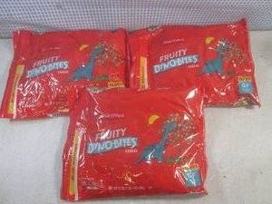 (B-3) 3 Bags of Fruity Dyno-Bites C...