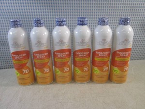 (BS) 6 Family Size Sunscreen Spray...