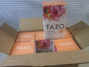 (B-2) 6 Boxes of Tazo Passion Herba...