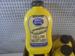 (B-1) 6 Bottles of Yellow Mustard 2...