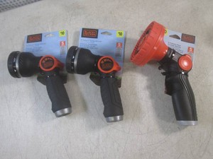 (G-1) 3 New Black & Decker Hose Spr...