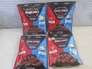 (B-2) 4 Bags of Jack Links Duos Buf...