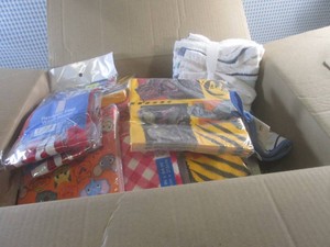 (A-3) Box Full of New Napkins, Wind...