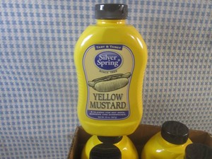 (B-2) 6 Bottles of Yellow Mustard P...