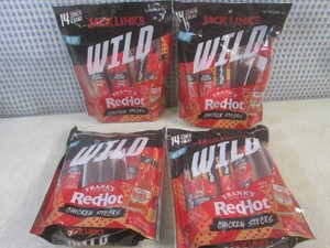 (B-1) 4 Bags of Jack Links Wild Fra...