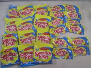 (B-3) 24 Bags of Swedish Fish and M...