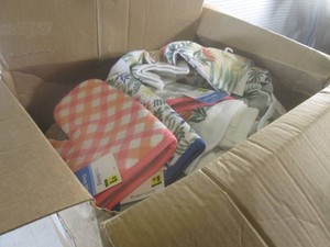 (BR1) Box of Assorted New Shelf Pul...