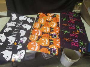 (BR3) 6 New Halloween Floor Mats 2 ...