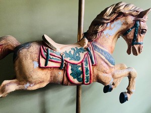 Vintage Carousel Horse