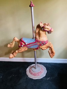 Vintage Carousel Horse