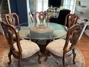 Ornate Table and Chairs