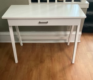 White desk