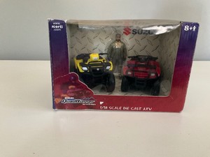 Die Cast Suzuki Quad Runners