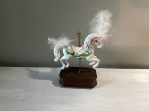 Carousel Horse Music Box