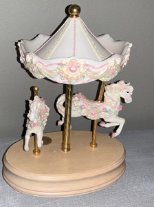 Carousel Horse Music Box