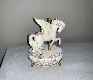 Carousel Horse Music Box