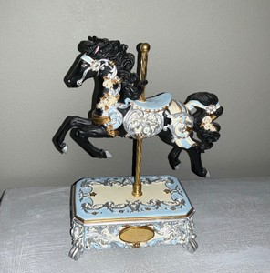 Carousel Horse Music Box