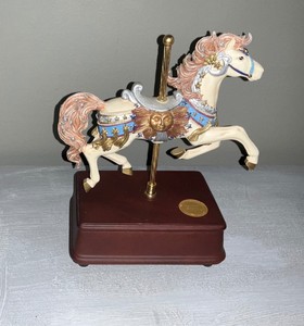 Carousel Horse Music Box