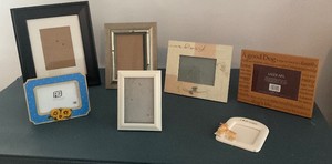Lot of 7 Picture Frames