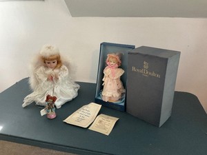 Royal Doulton Doll, Angel and Figurine
