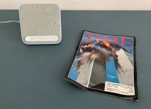 September 11 2001 Time Magazine & Wave Sound Machine