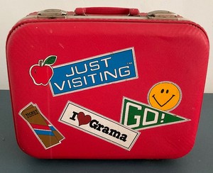 Small Red Suitcase
