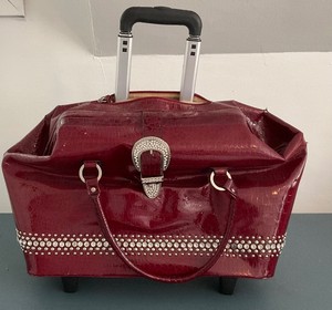Travel Bag with Wheels and Telescoping Handle