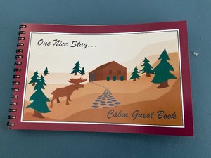 4 Cases of Cabin Guest Books