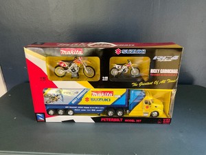 Ricky Carmichael Die Cast Collector Makita Suzuki Racing Set Brand New in Box