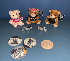 Harley Bear and Misc Lot