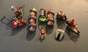 Christmas Ornament Lot Harley Davidson