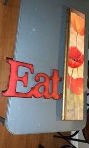 Eat Flower Picture Dcor Lot
