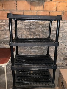 Plastic Storage Shelf