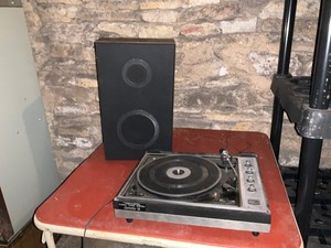 Turntable and Speaker