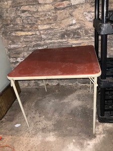 Folding Card Table
