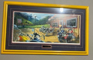 The Pit Stop by Mark Rose Print