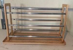 Adjustable Shoe Rack and Boot Tray