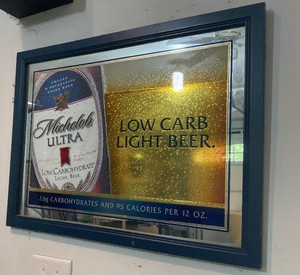 Michelob Low Carb Light Beer Sign
